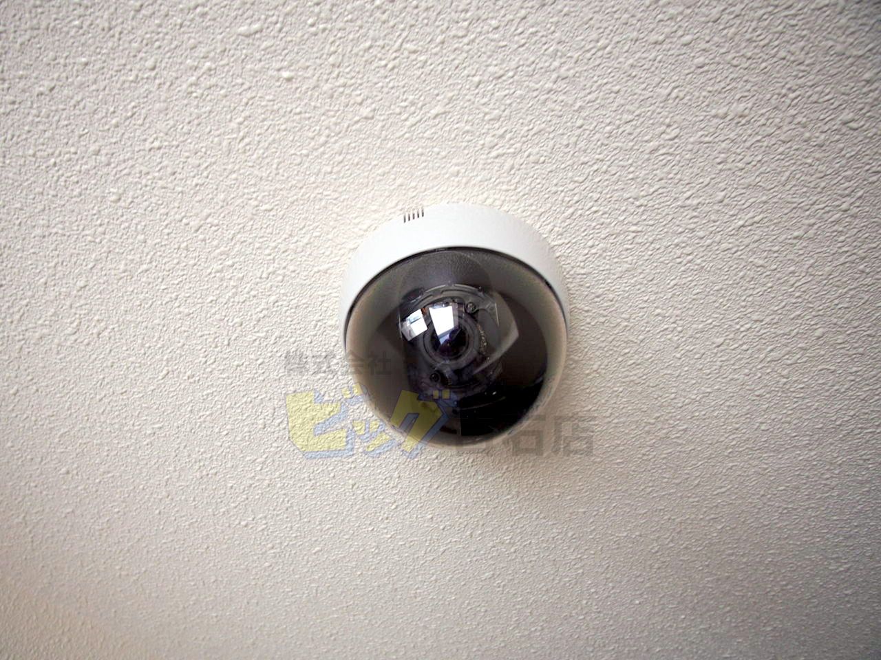 エントランス　共用部に防犯カメラ完備しています♪