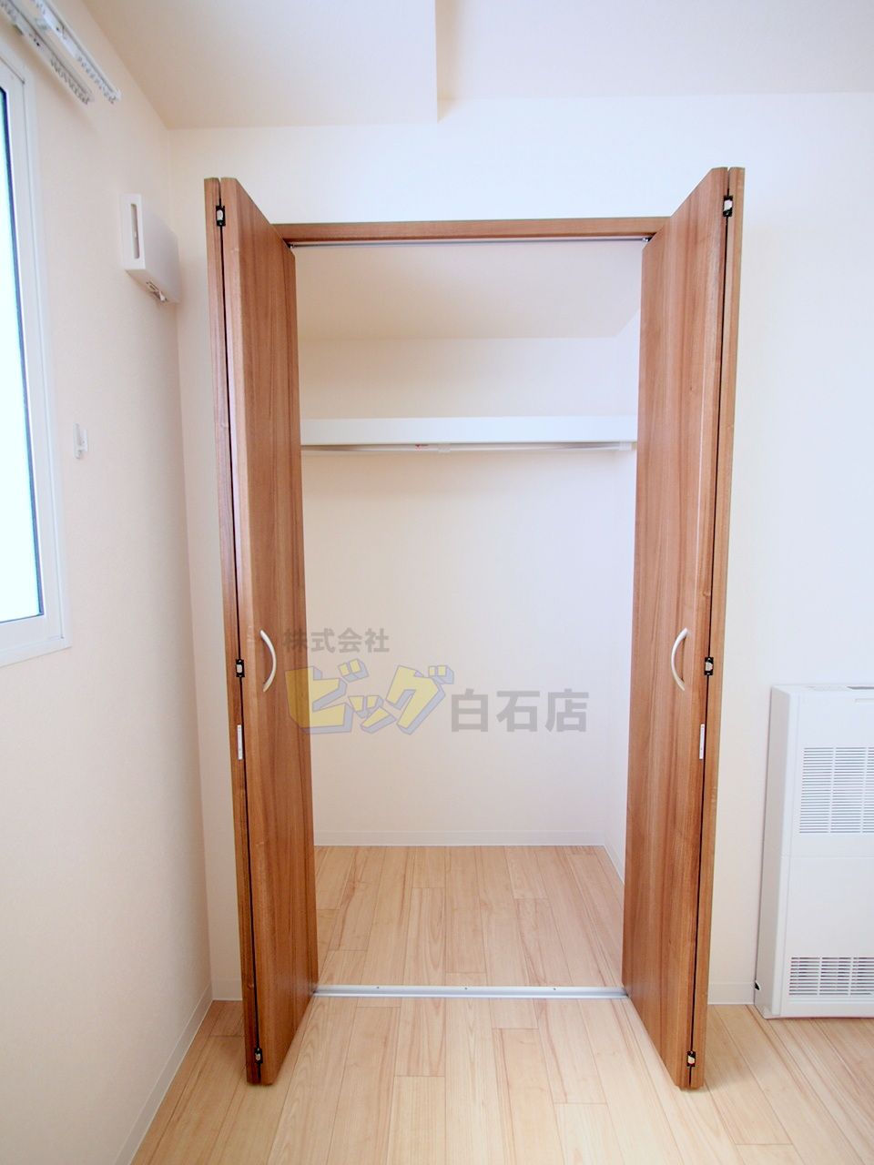 収納　各部屋にクローゼット完備しています♪