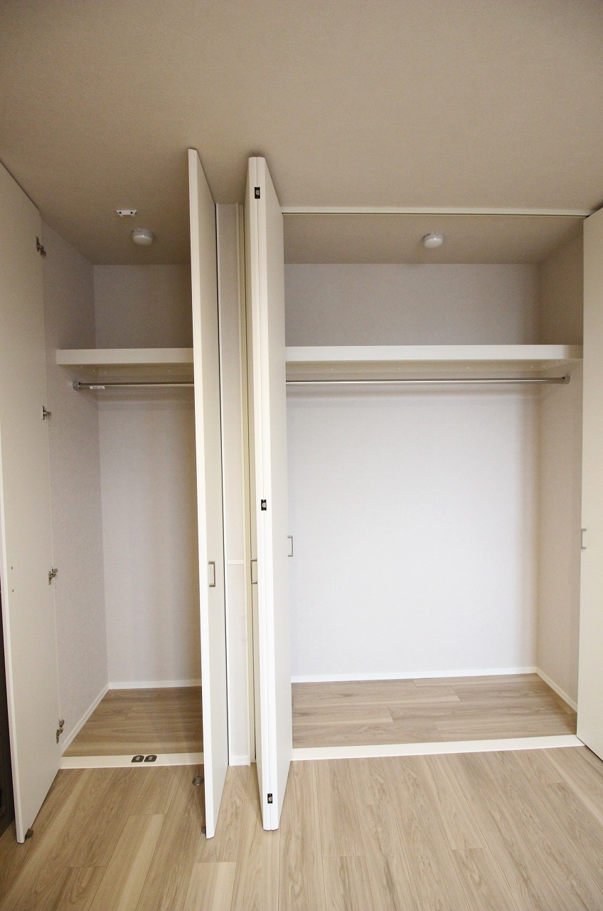 収納　同タイプの別の部屋の写真です