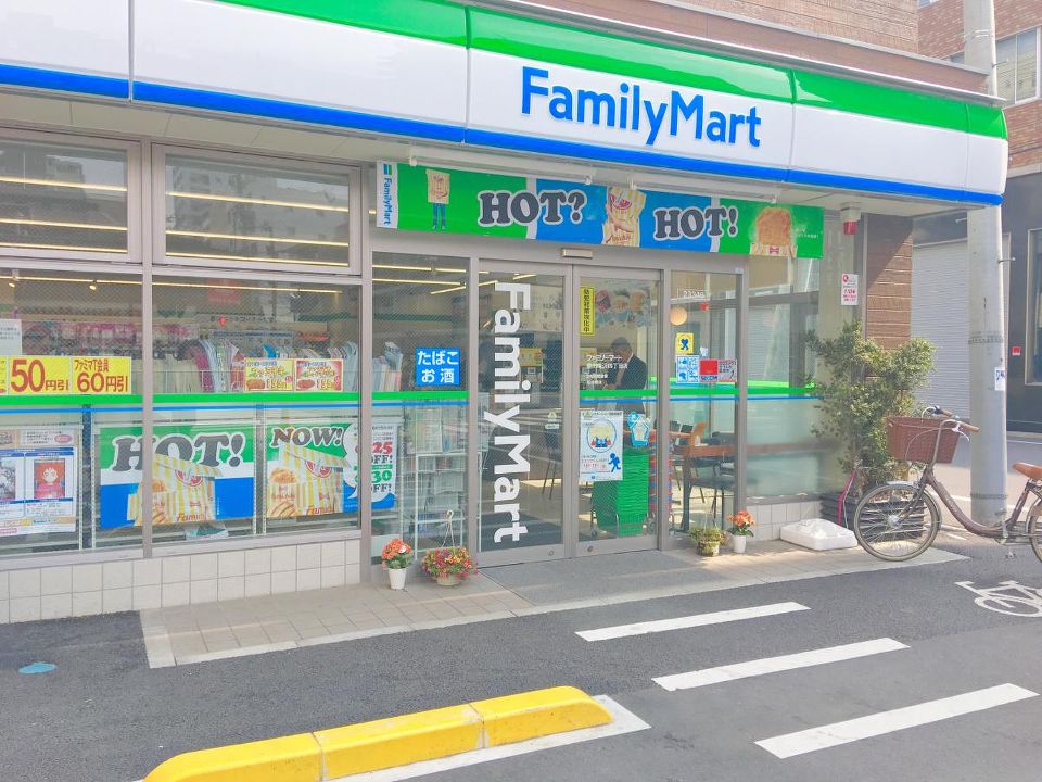 コンビニ　ファミリーマート 墨田亀沢四丁目店（コンビニ）まで96m
