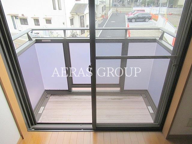 バルコニー　別部屋参考写真。