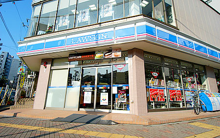 コンビニ　ローソン 西大島駅前店（コンビニ）まで381m