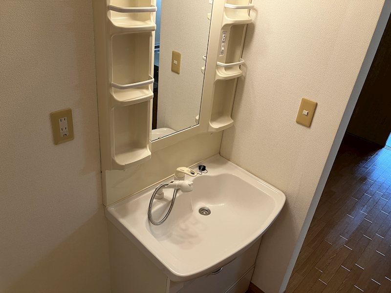 洗面設備　※写真は同物件同タイプ別室のものです