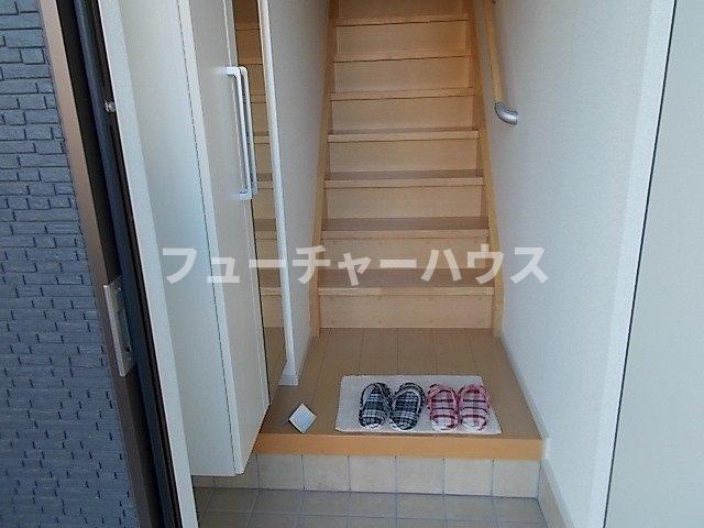 玄関　落ち着いた玄関です