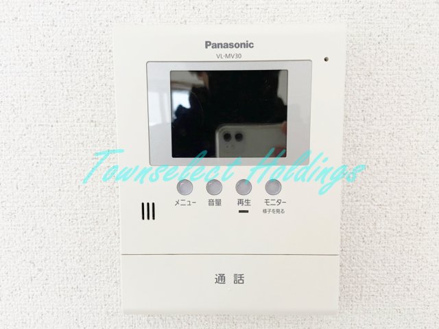 セキュリティ　モニター付きインターホン