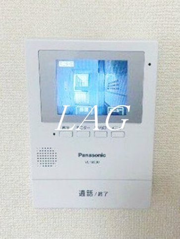 セキュリティ　モニター付インターホンです。