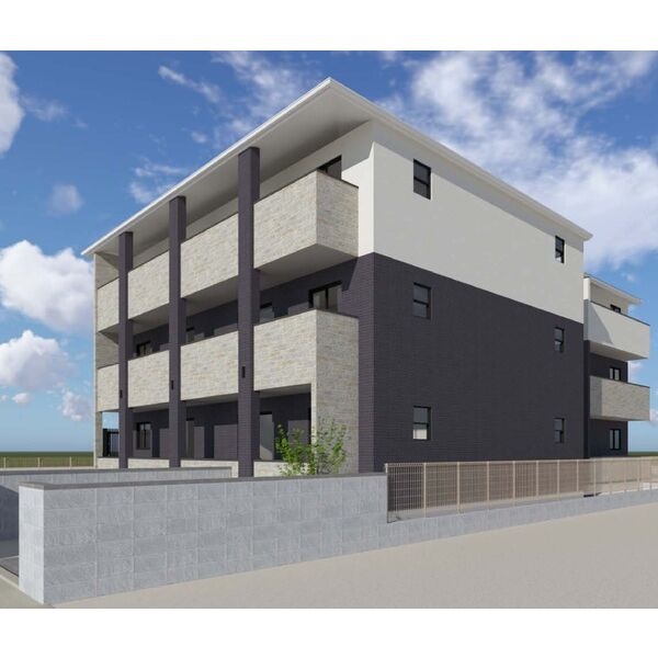 建物外観　完成予想パース