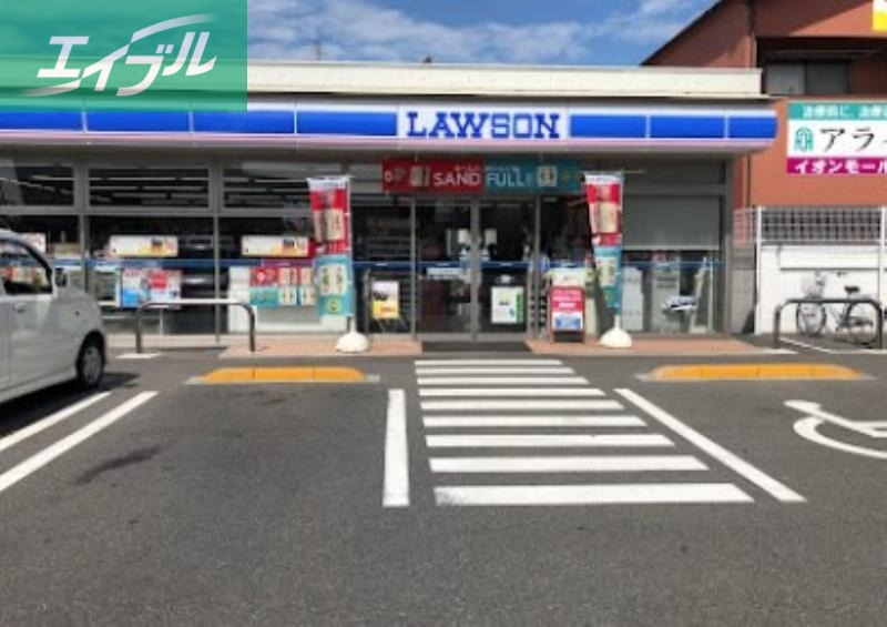 コンビニ　ローソン岡山津島南二丁目店（コンビニ）まで390m