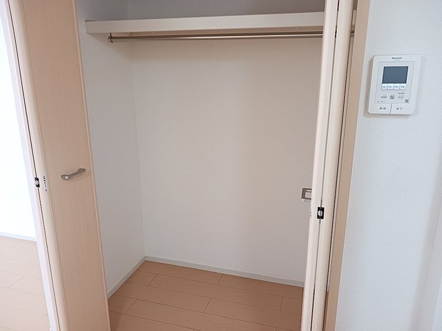 収納　収納のためのスペースです