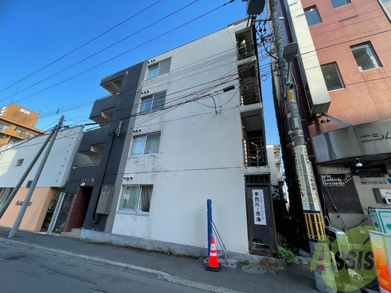 建物外観　札幌市西区琴似一条「メゾン１６」