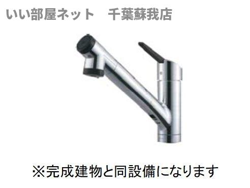 キッチン　キッチンで掃除もラクラク