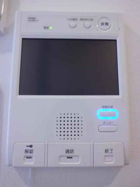 セキュリティ　モニター付きインターフォン
