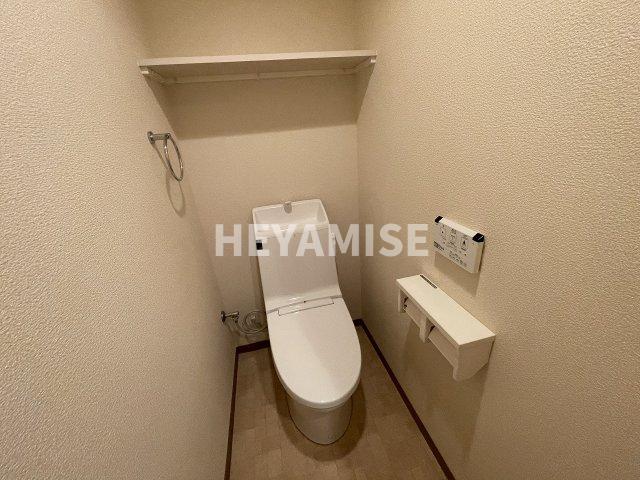 トイレ　※室内画像は別号室のもの(反転)