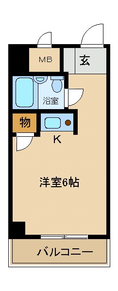 レバンガ新大阪イーストの間取り写真