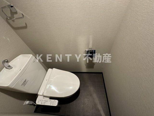 トイレ　ゆったりとした空間のトイレです
