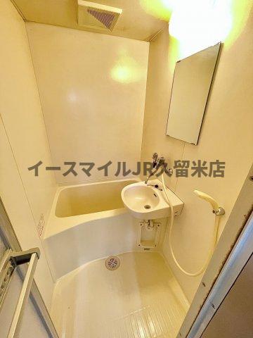 西鉄天神大牟田線 櫛原駅 徒歩20分 3階建 築37年の風呂写真
