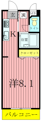 MKパルの間取り写真