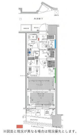 プラウド渋谷東の間取り写真