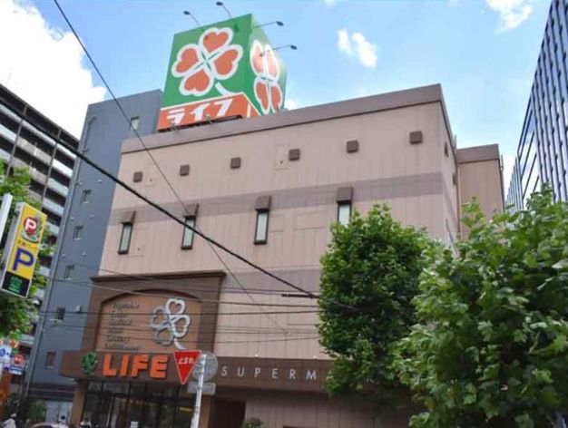 スーパー　ライフ神田和泉町店（スーパー）まで383m