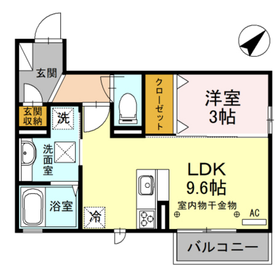 アネーロの間取り写真