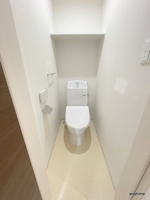 地下鉄千日前線 新深江駅 徒歩12分 3階建 築2年のトイレ写真