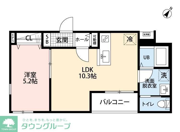 リーブルファイン新座大和田2号棟の間取り写真