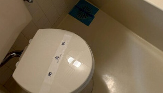 小田急線 祖師ケ谷大蔵駅 徒歩3分 5階建 築39年のトイレ写真