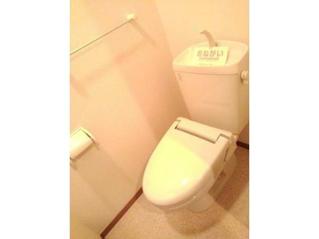 アゲート 白壁のトイレ写真