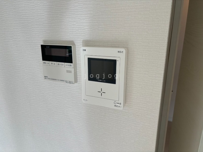 セキュリティ　モニター付きインターホンで来客確認も安心です！