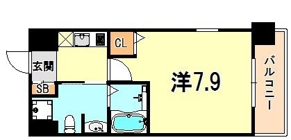 アーバングリーン兵庫ステーションフロントの間取り写真