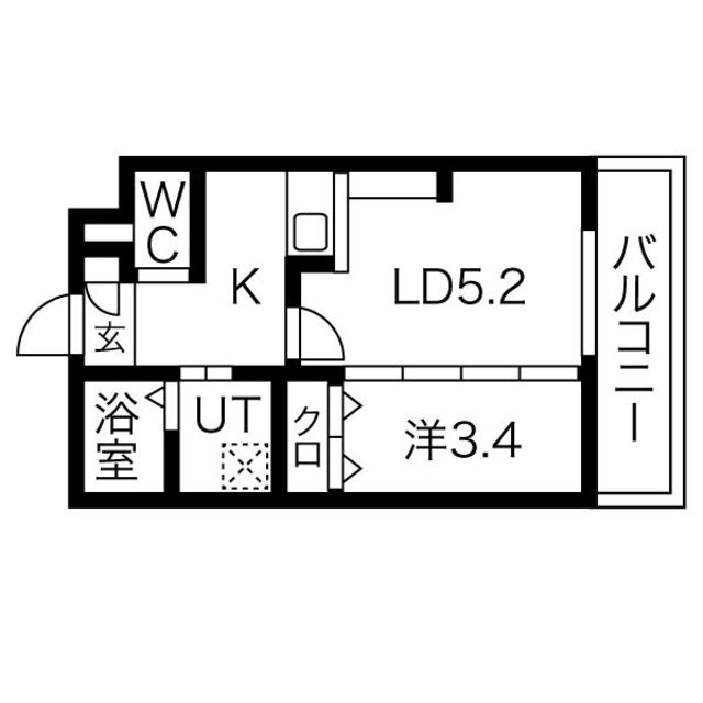 三宝町ジーイー・シスの間取り写真