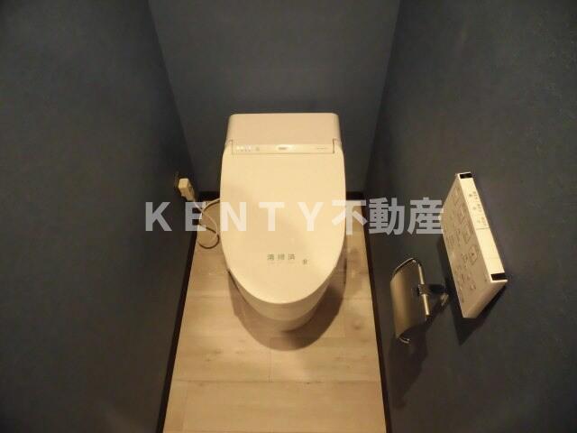 東急池上線 荏原中延駅 徒歩3分 3階建 築9年のトイレ写真