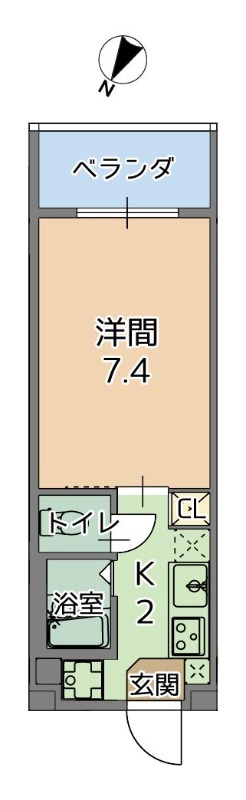 トーマス伊祖の間取り写真