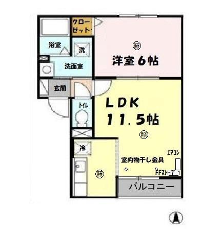 ボージェストの間取り写真