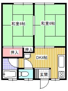 〇セントラルハイツの間取り写真