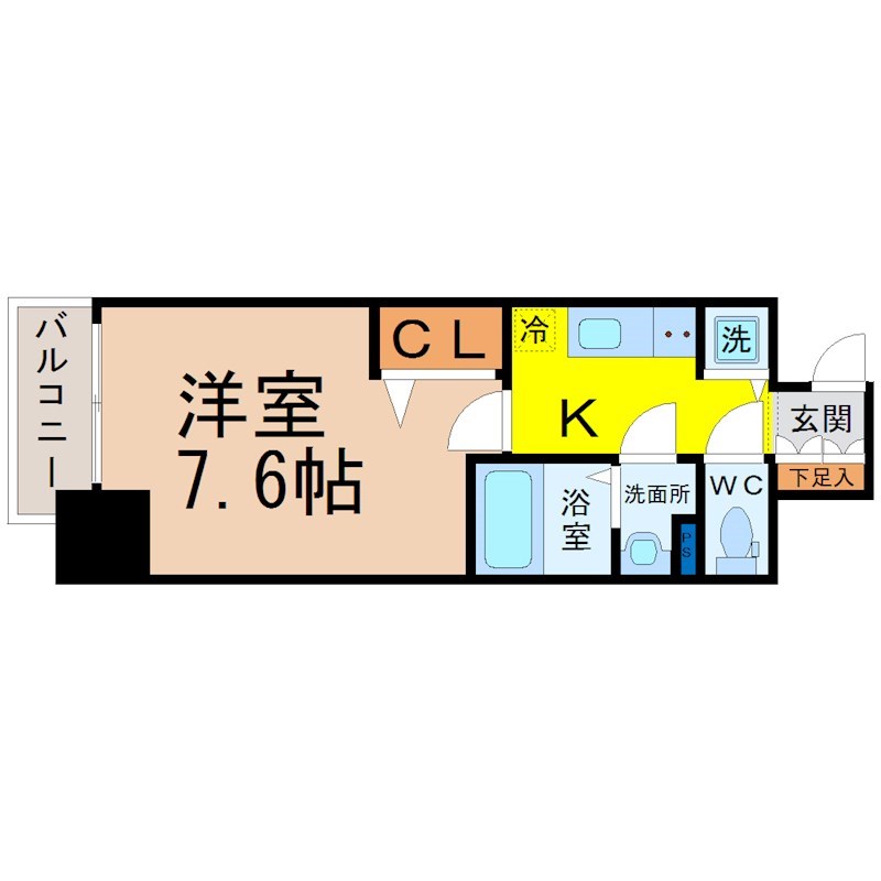 プレサンス千種アイルの間取り写真