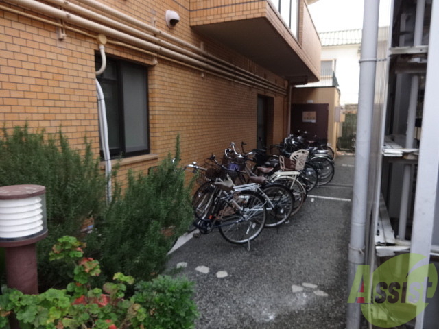 その他設備　自転車も綺麗に並んでますね～