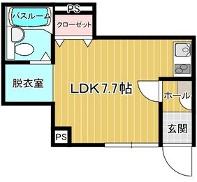 MERIDIAN KIMACHI-DORIの間取り写真