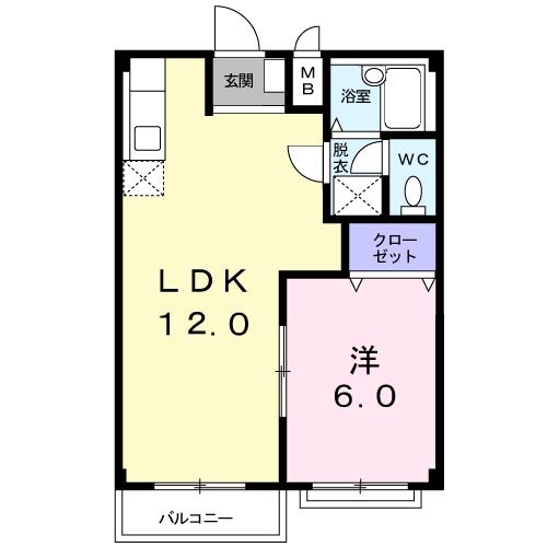 リヴィエールYの間取り写真