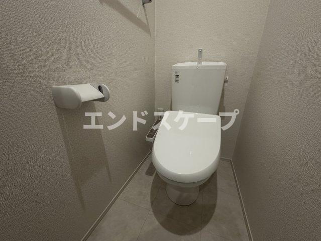 上毛電鉄 北原駅 徒歩8分 2階建 築1年のトイレ写真