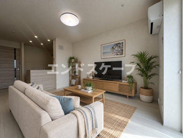 上毛電鉄 北原駅 徒歩8分 2階建 築1年の居間写真