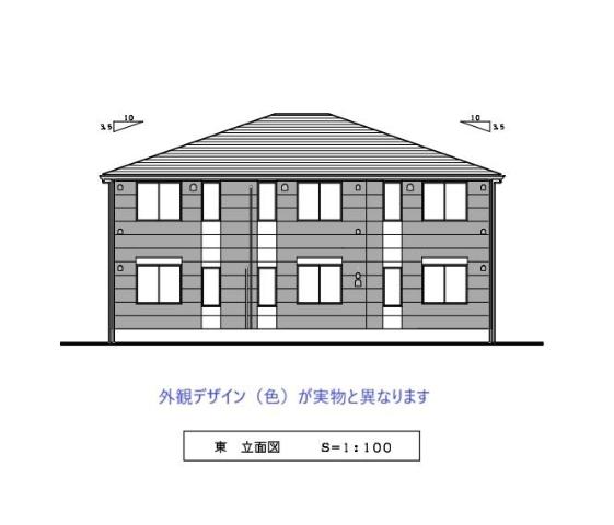 建物外観　完成予想図