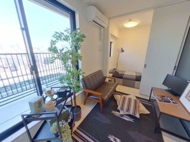 バルコニー　写真は同タイプ住居です。