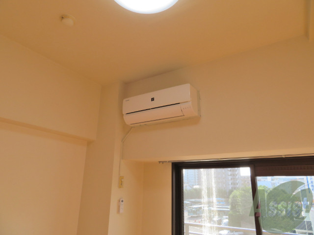 その他設備　エアコンが付いているので入居のその日から快適ですね