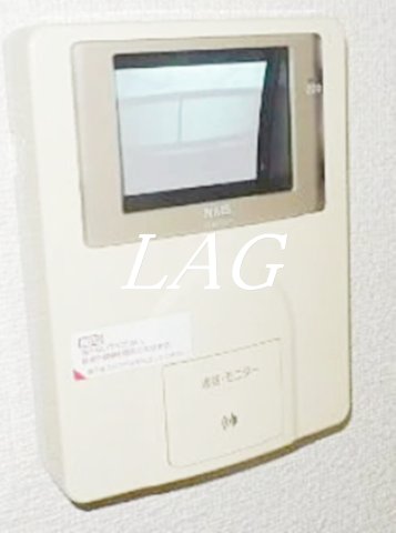 セキュリティ　モニター付きインターフォンです。