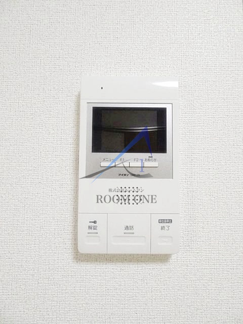 セキュリティ　モニター付きインターホンです。