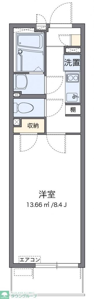 レオネクストラブバードの間取り写真