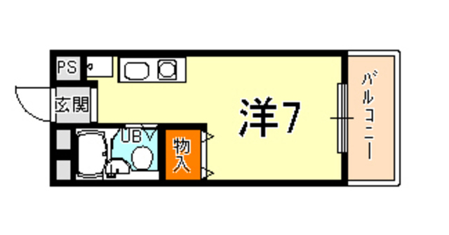 シオン塚口の間取り写真