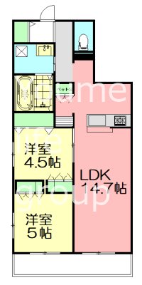 CASA COSMO IIの間取り写真