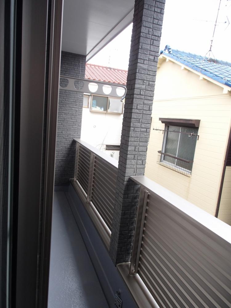バルコニー　南向き